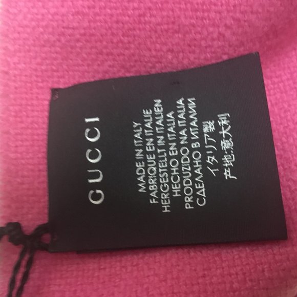 Gucci Wool/Cashmere Scarf - Picture 2 of 16